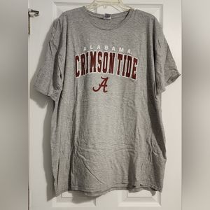 Grey Men's Alabama Crimson Tide T-shirt